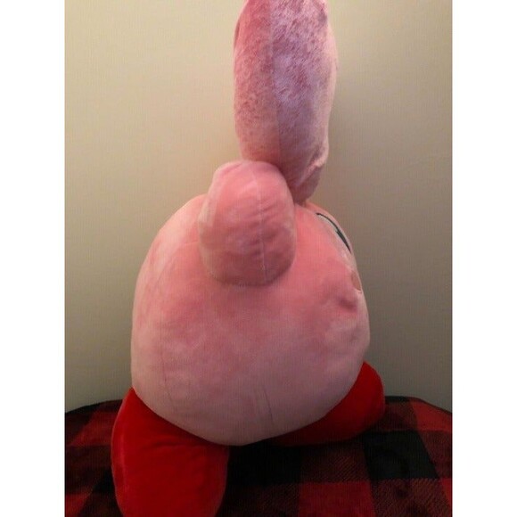 Kirby Plush Lifting Heart Star Arise 2018 Toreba Prize Plush XL 19.5" NWT - Picture 3 of 9